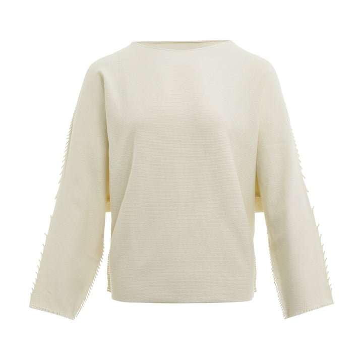 Campagne Fringed Long Sleeve Top