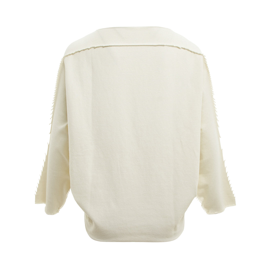 Campagne Fringed Long Sleeve Top