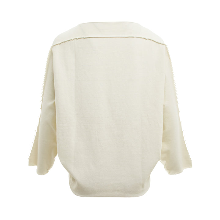 Campagne Fringed Long Sleeve Top