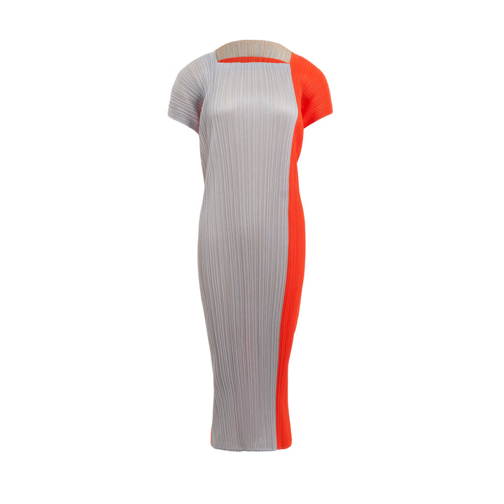 Module Pleated Midi Dress