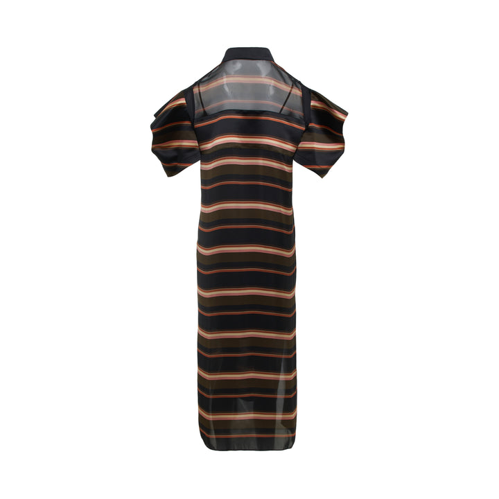 sacai Horizontal Stripe Dress – Available at Club 21, Official Retailer in Singapore, Malaysia & Thailand with Global Shipping Online
