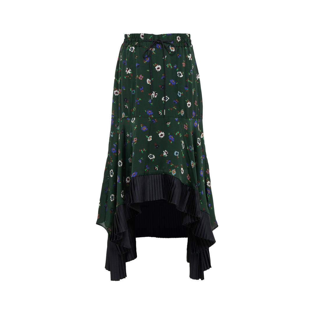 sacai Floral Print Skirt – Available at Club 21, Official Retailer in Singapore, Malaysia & Thailand with Global Shipping Online