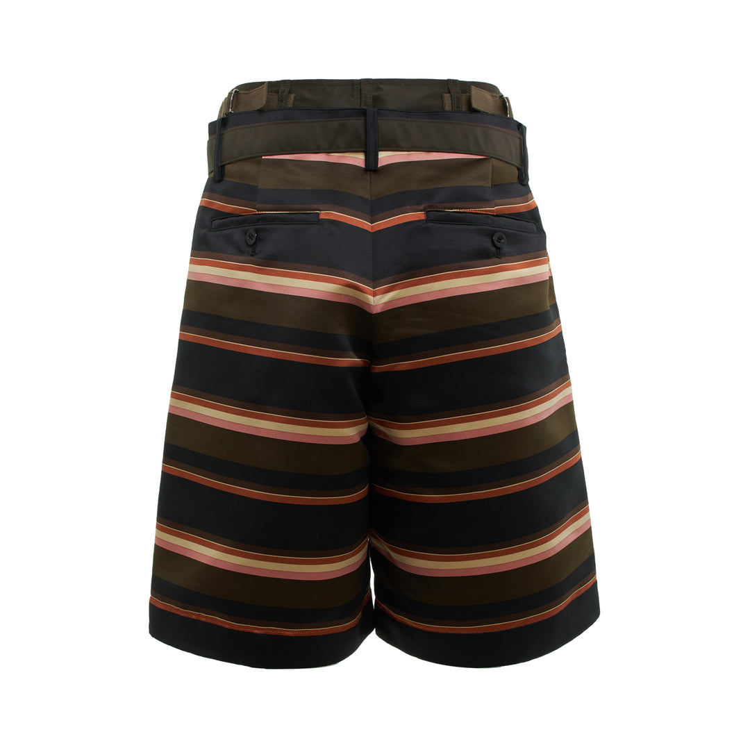 sacai Horizontal Stripe Shorts – Available at Club 21, Official Retailer in Singapore, Malaysia & Thailand with Global Shipping Online