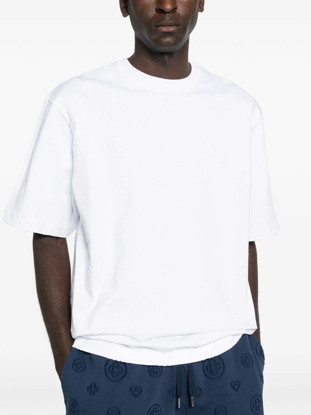 Applique Monogram Oversized T-Shirt
