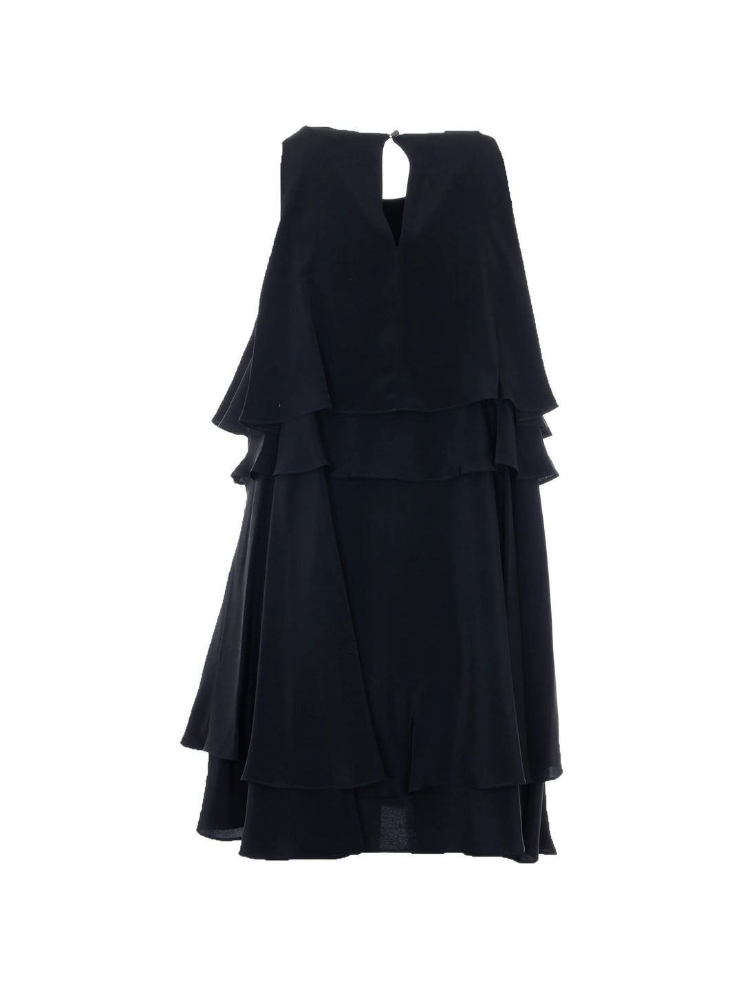 Sleeveless Dress With Ruffle