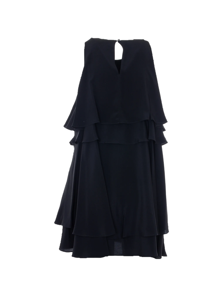 Sleeveless Dress With Ruffle
