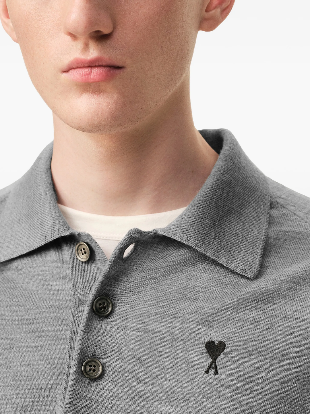 Short Sleeve Polo With Contrasted ADC