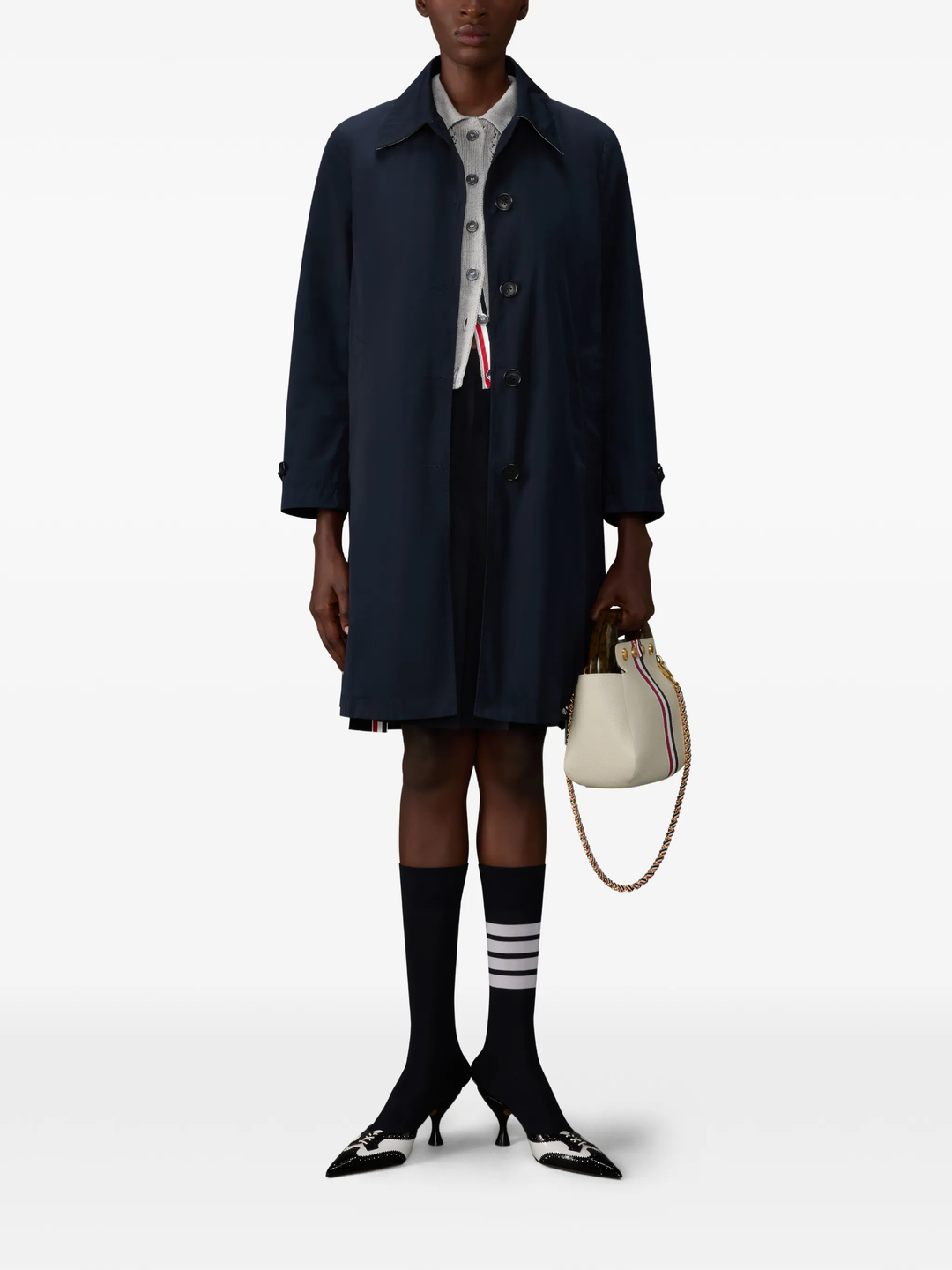 Hector Pointelle Stitch Short Sleeve Polo