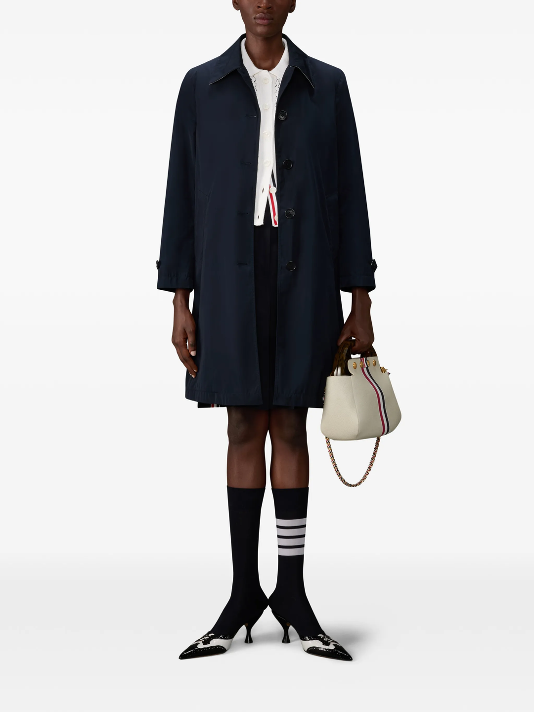 Hector Pointelle Stitch Polo