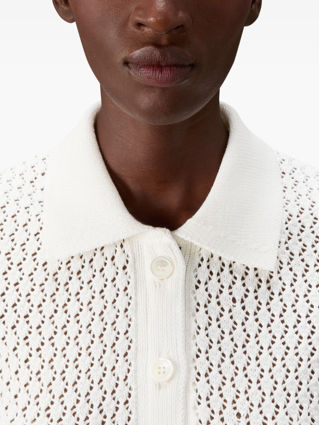 Hector Pointelle Stitch Polo