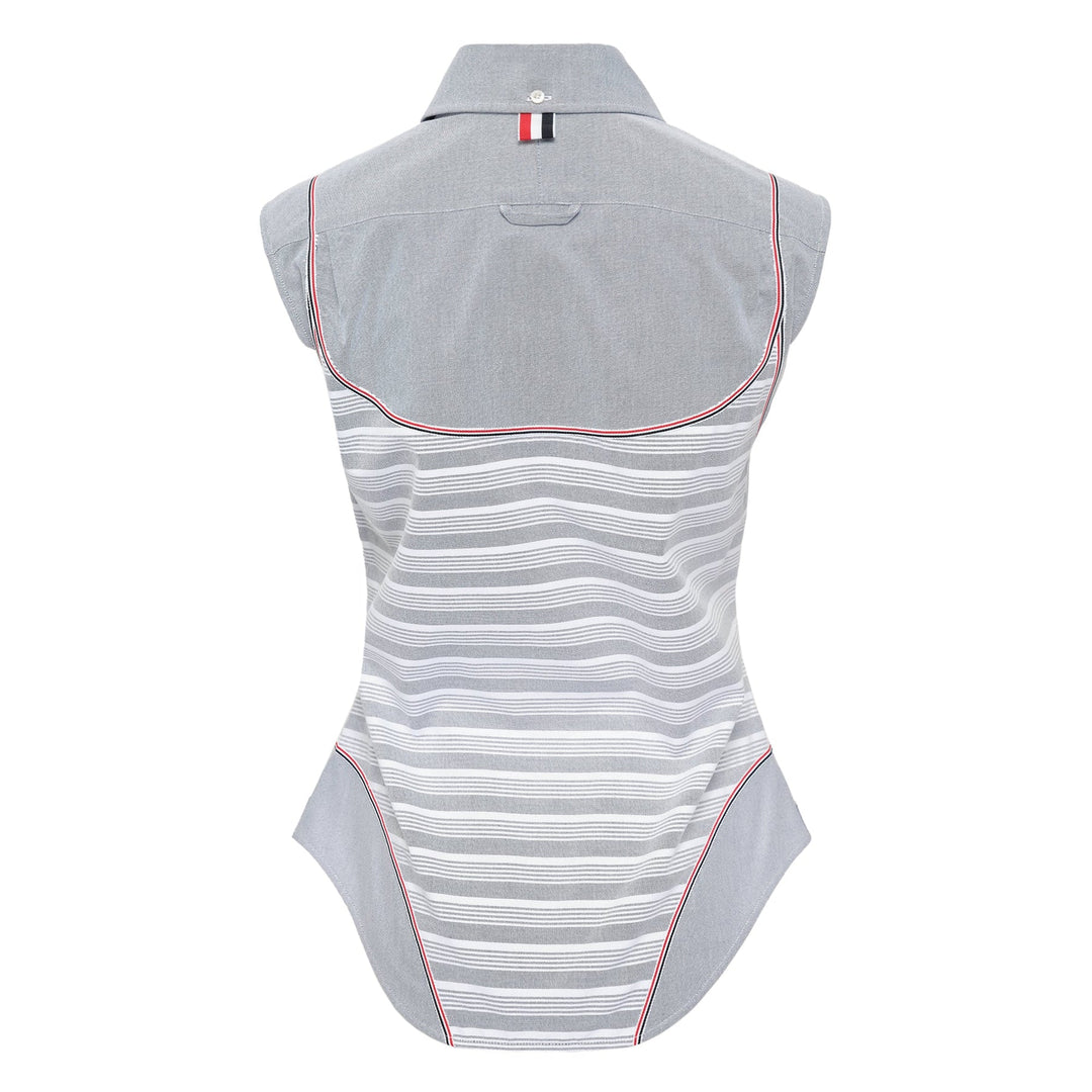 Sleeveless Trompe L'oeil Shirt
