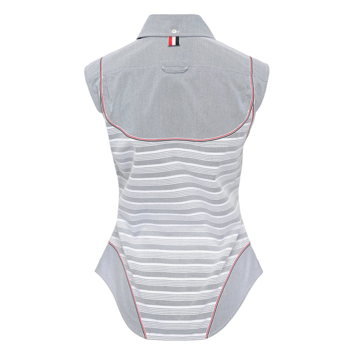 Sleeveless Trompe L'oeil Shirt