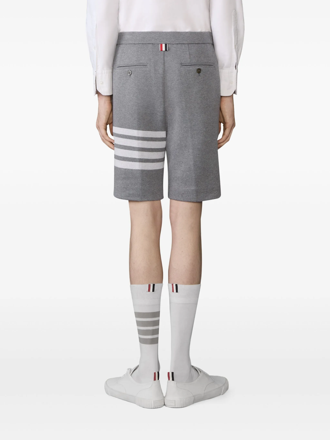 Bermuda Shorts With Engineered 4 Bar