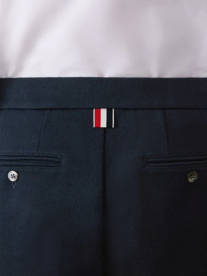 Double Face Knit 4-Bar Bermuda Shorts