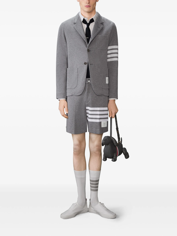 Sack Jacket In Double Face Knit