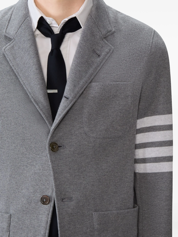 Sack Jacket In Double Face Knit