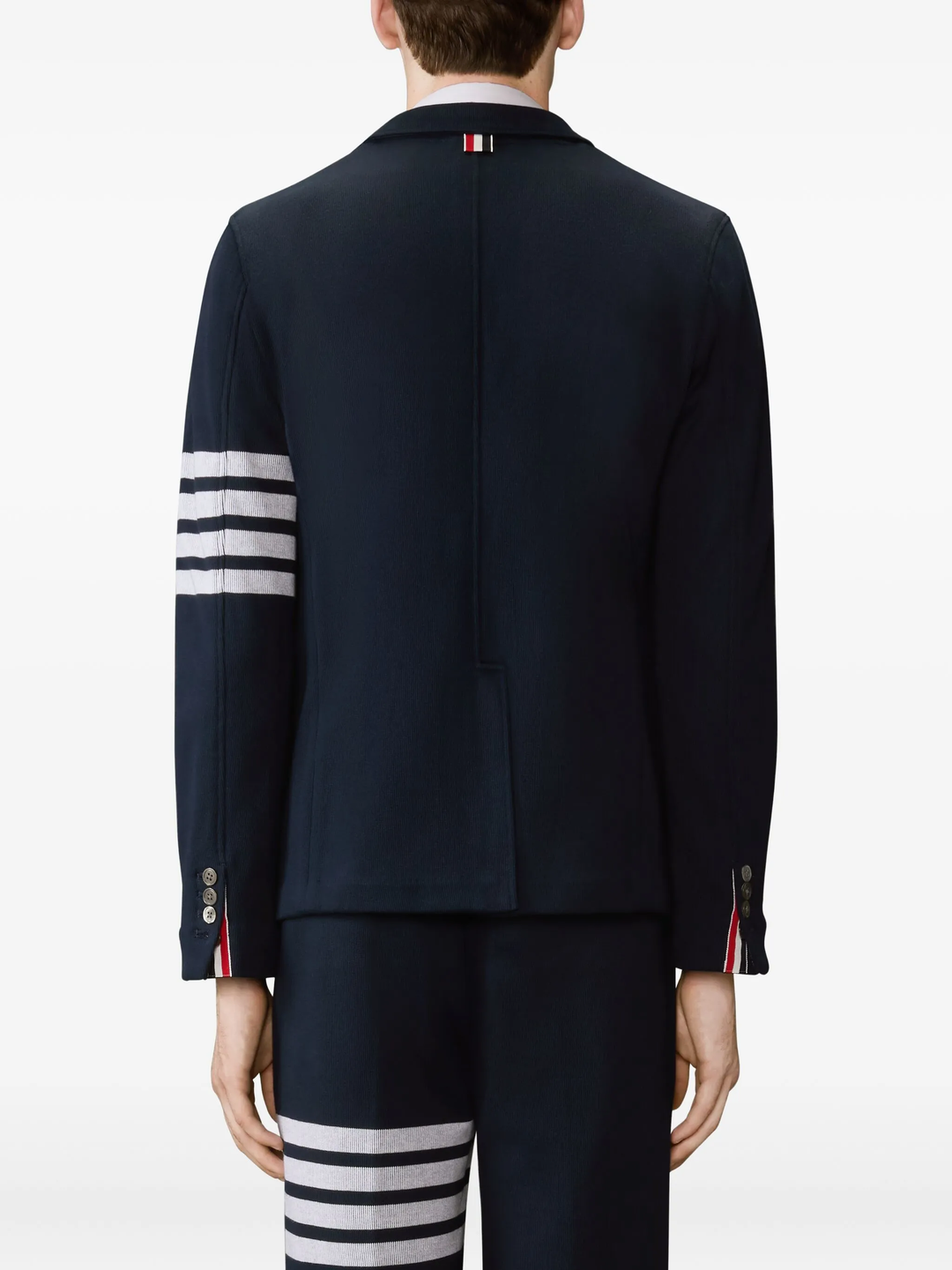 Sack Jacket In Double Face Knit