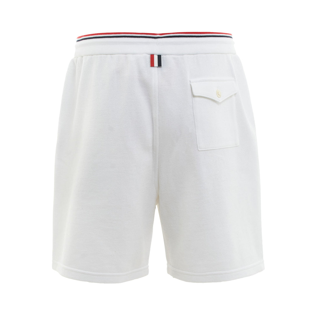 Thom Browne RWB Tipping Sweatshorts – Available at Club 21, Official Retailer in Singapore, Malaysia & Thailand with Global Shipping Online