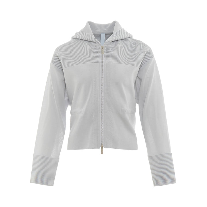 Milan Cropped Hoodie Jacket