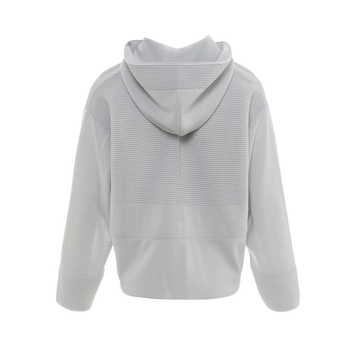 Milan Cropped Hoodie Jacket