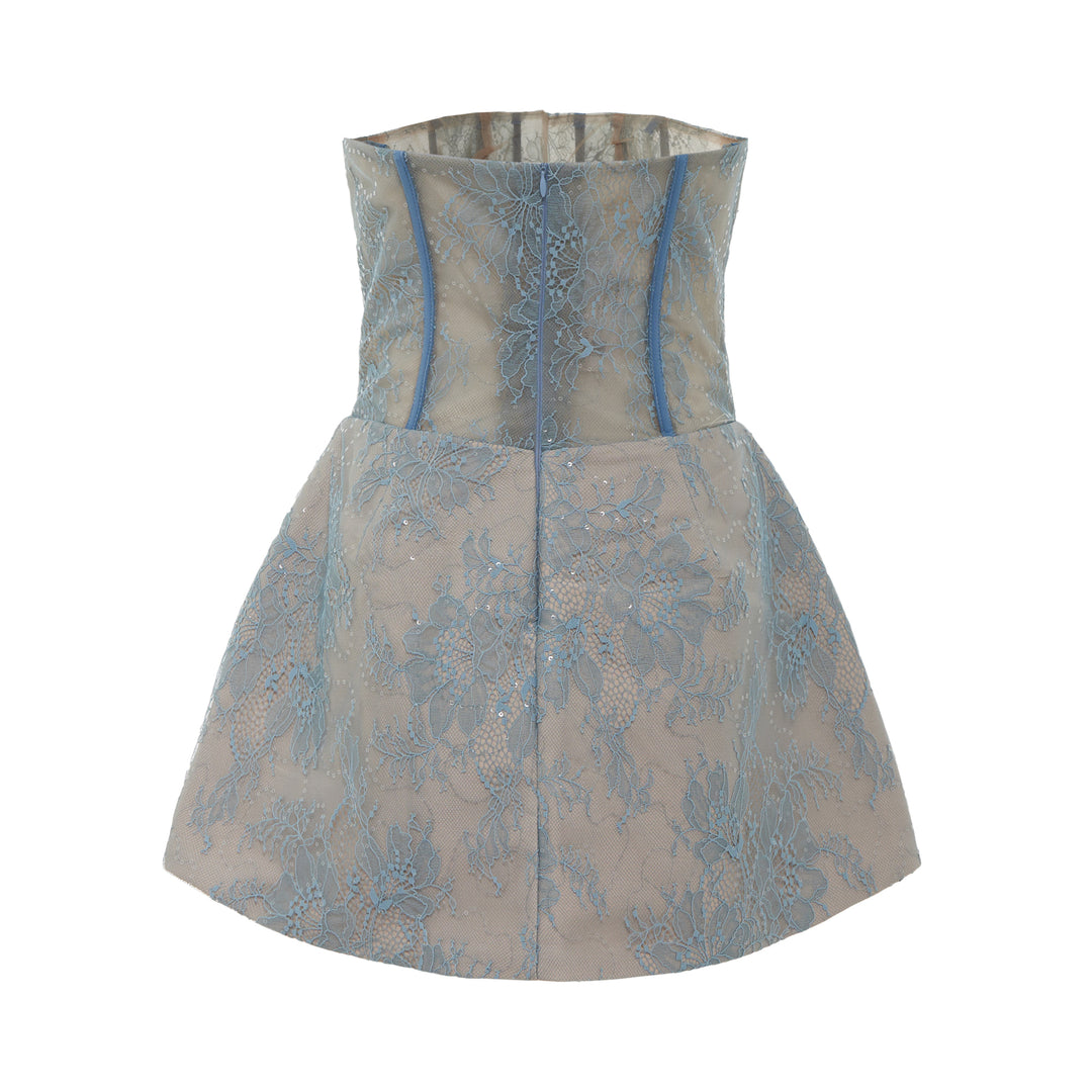 Corset Lace Mini Dress