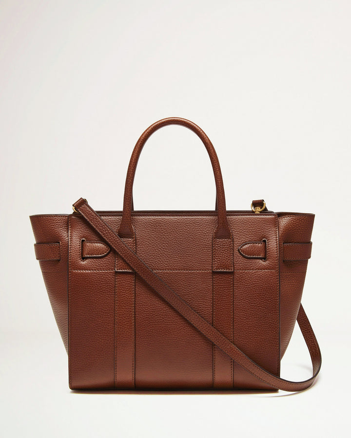 Small Zipped Bayswater Two-Tone Small Classic Grain
