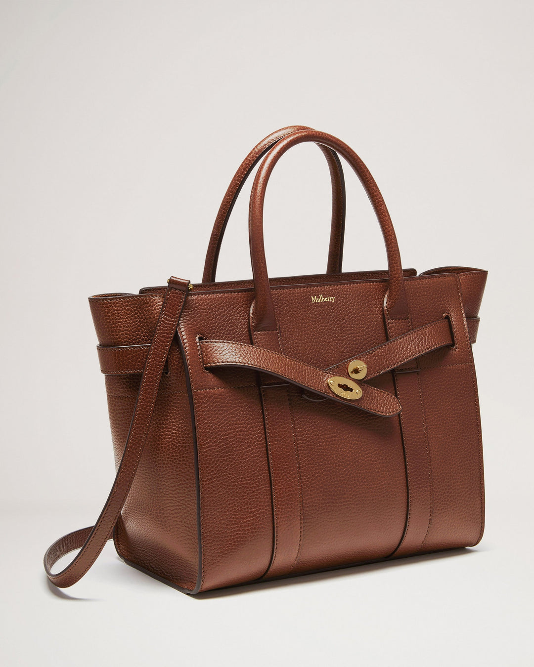 Small Zipped Bayswater Two-Tone Small Classic Grain