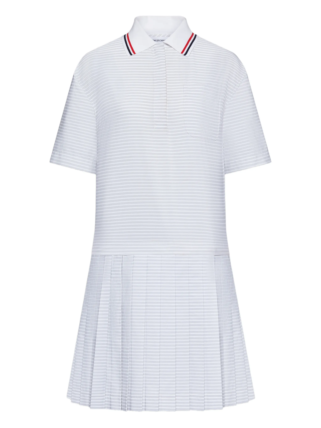 Mini Length Pleated Bottom Dress