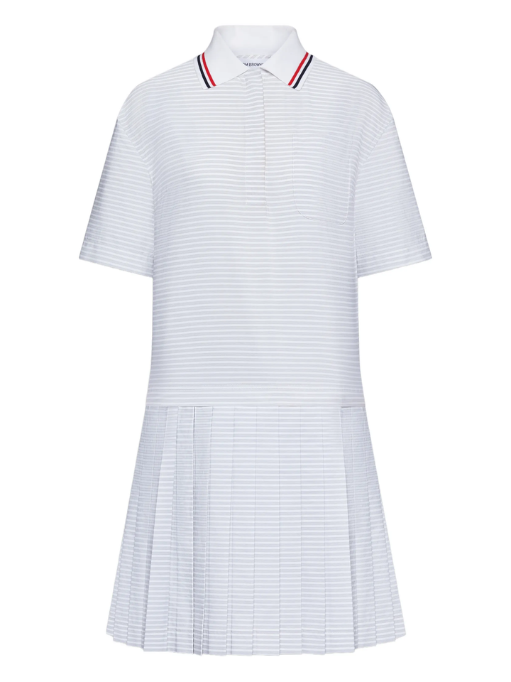Mini Length Pleated Bottom Dress