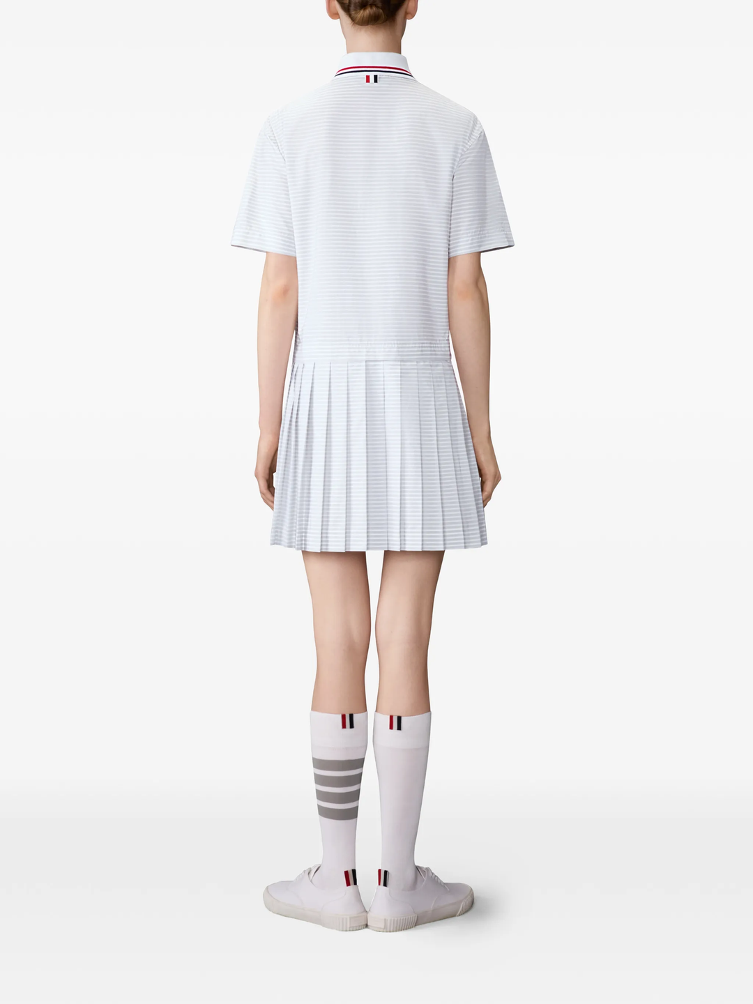 Mini Length Pleated Bottom Dress
