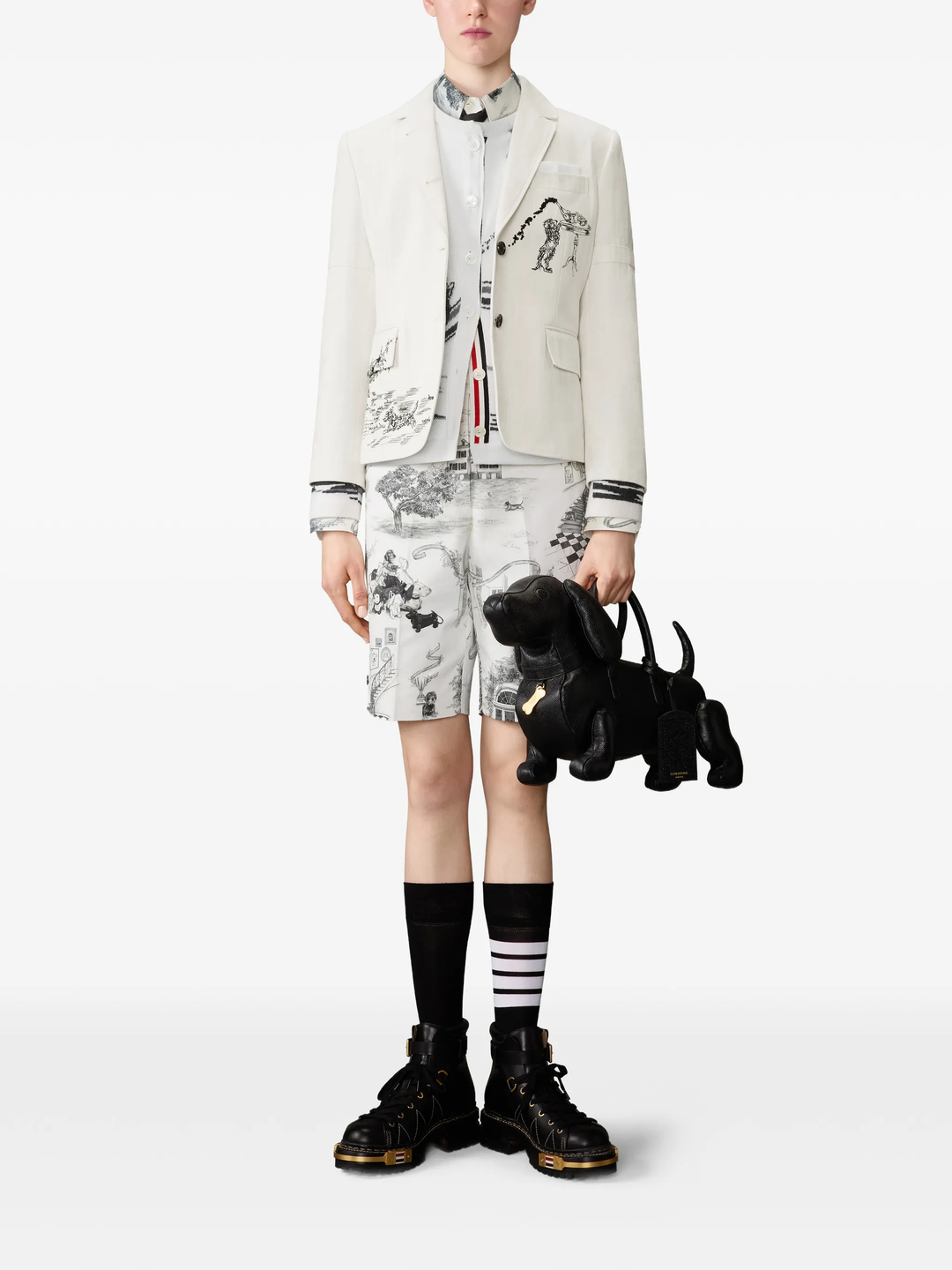 Easy Fit Button Down Point Collar Shirt