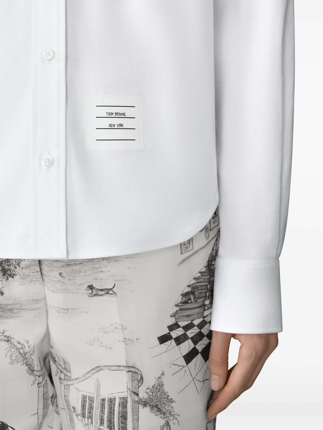 Easy Fit Button Down Point Collar Shirt
