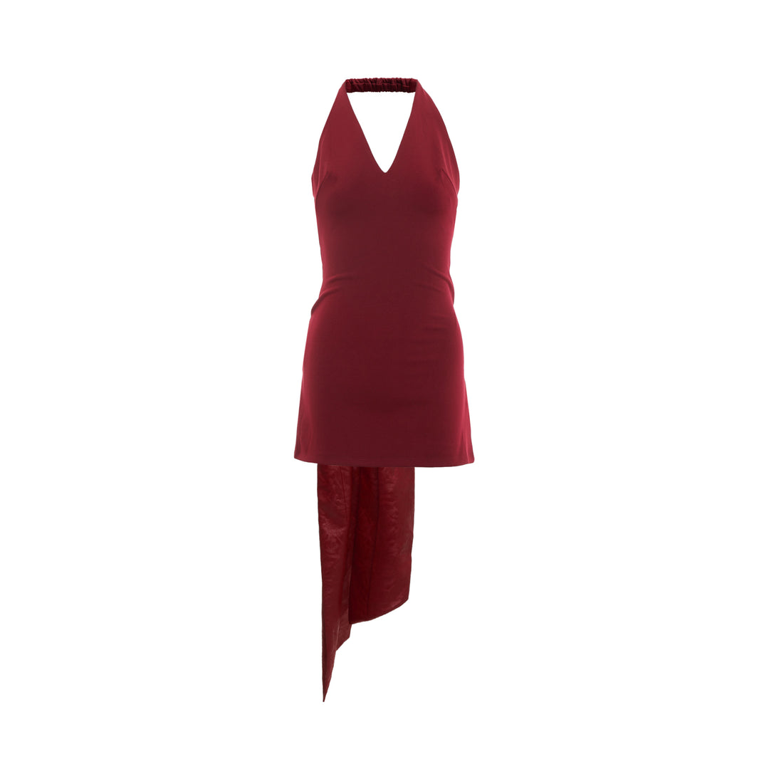 Red Halter Mini Dress