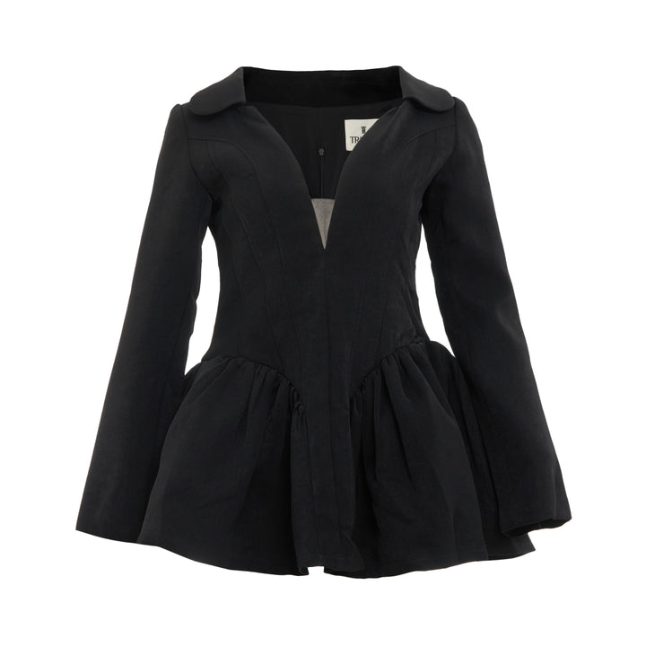 Black Peplum Jacket