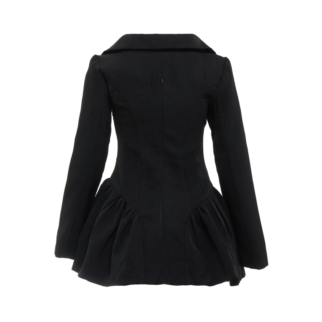 Black Peplum Jacket