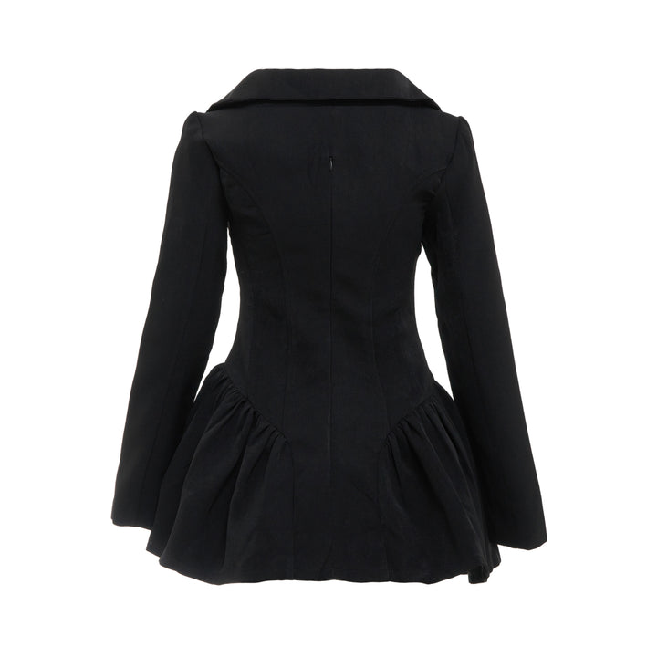 Black Peplum Jacket