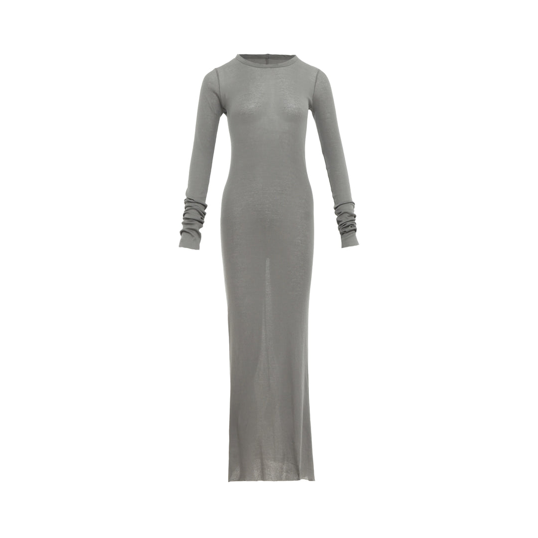 Rib Long Sleeve Dress