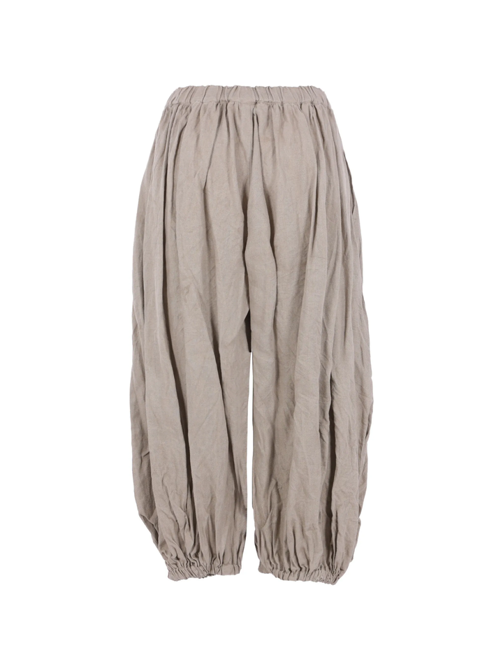 Linen Herringbone Trousers