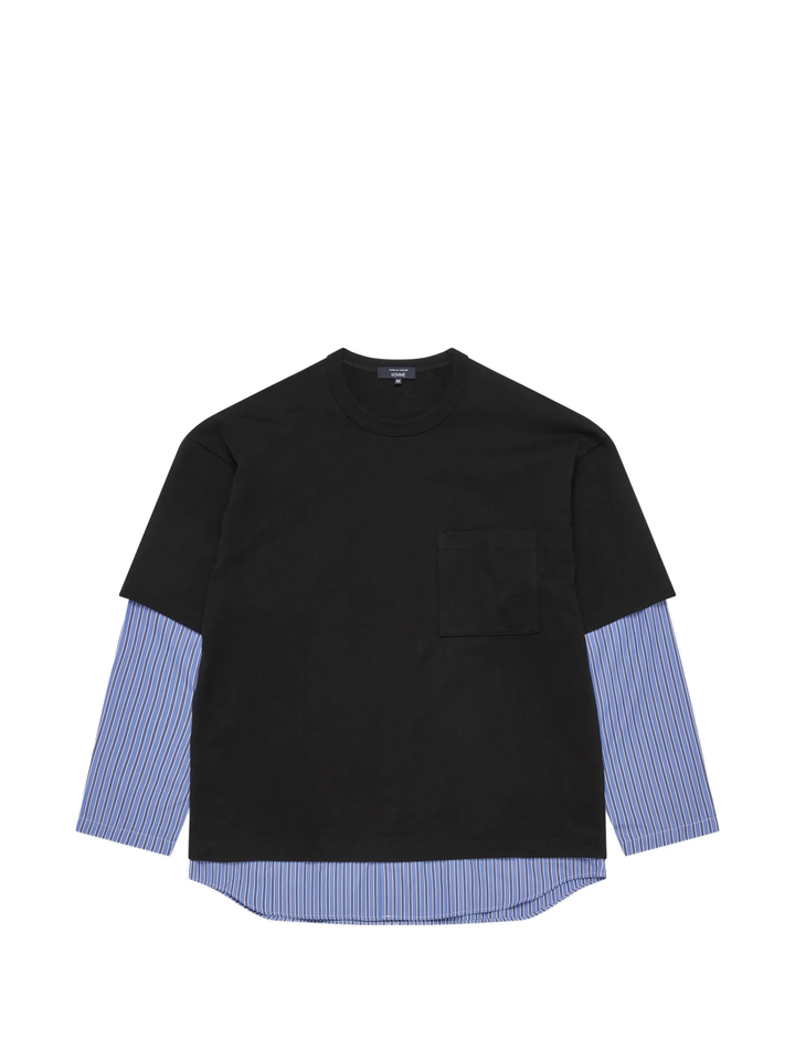 Woven Sleeve Tee