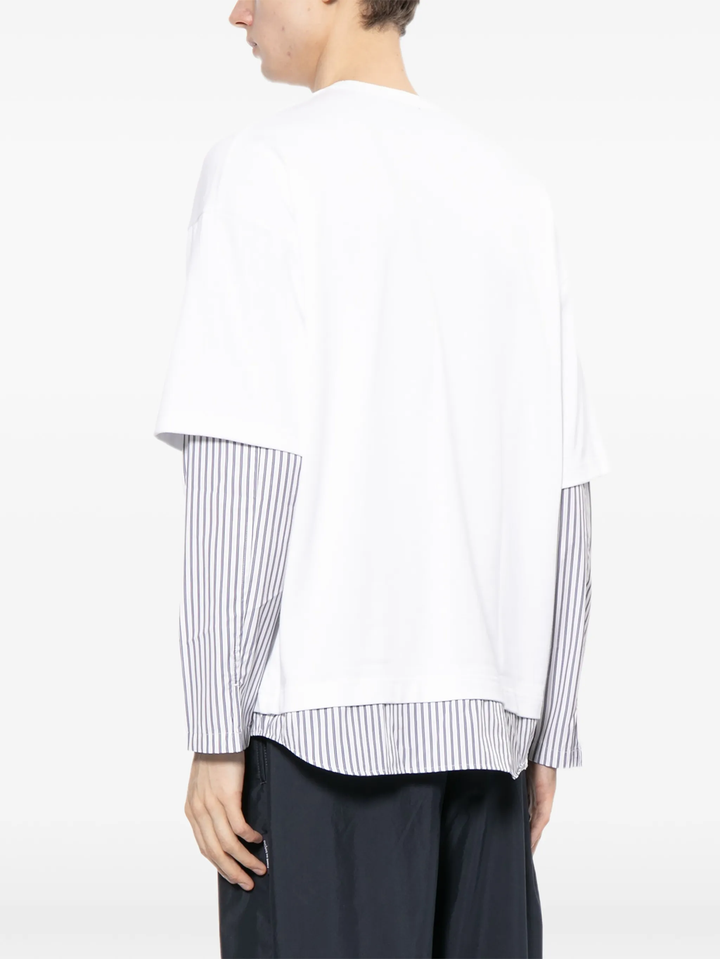 Woven Sleeve Tee