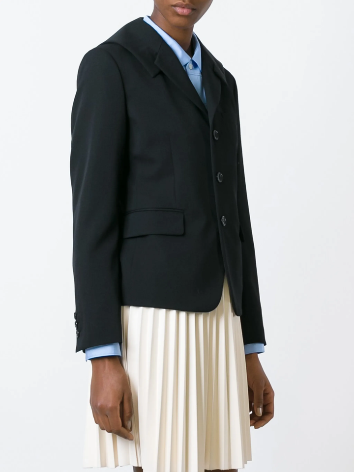 Wool Gabardine x Wool Heavy Jacket