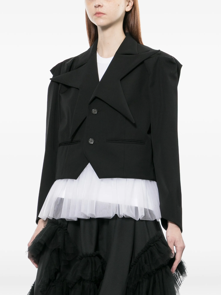 Wool Gabardine Jacket