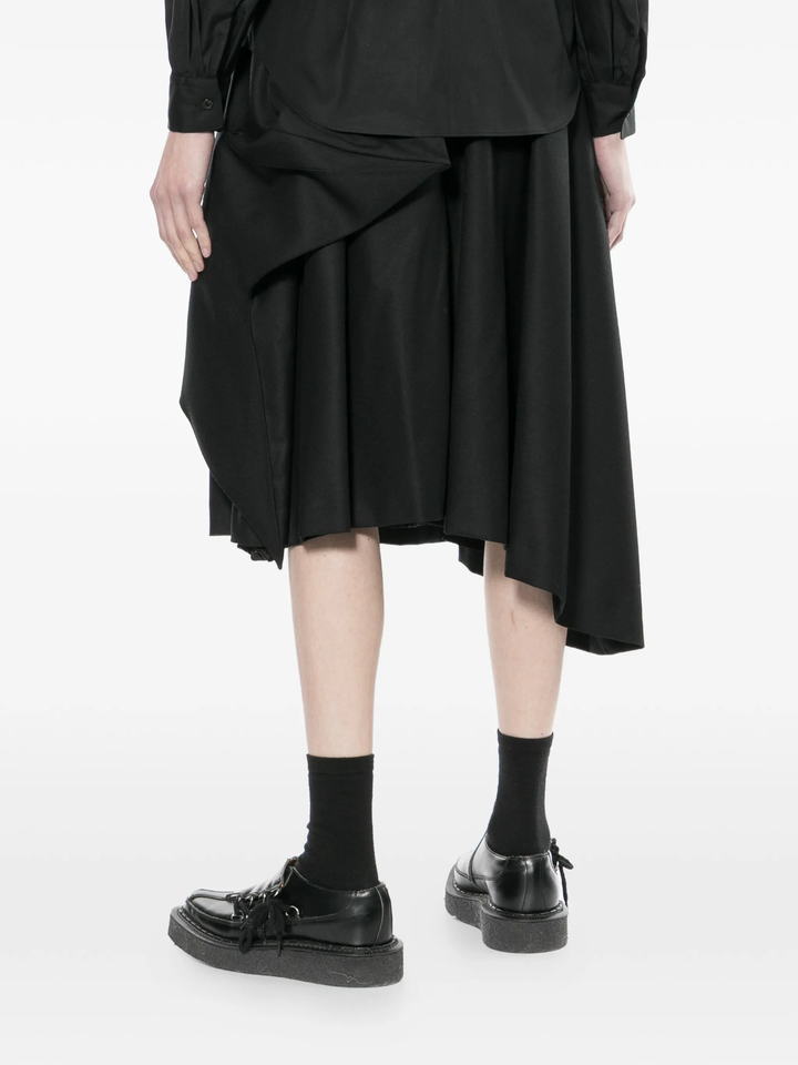 Wool Gabardine Skirt