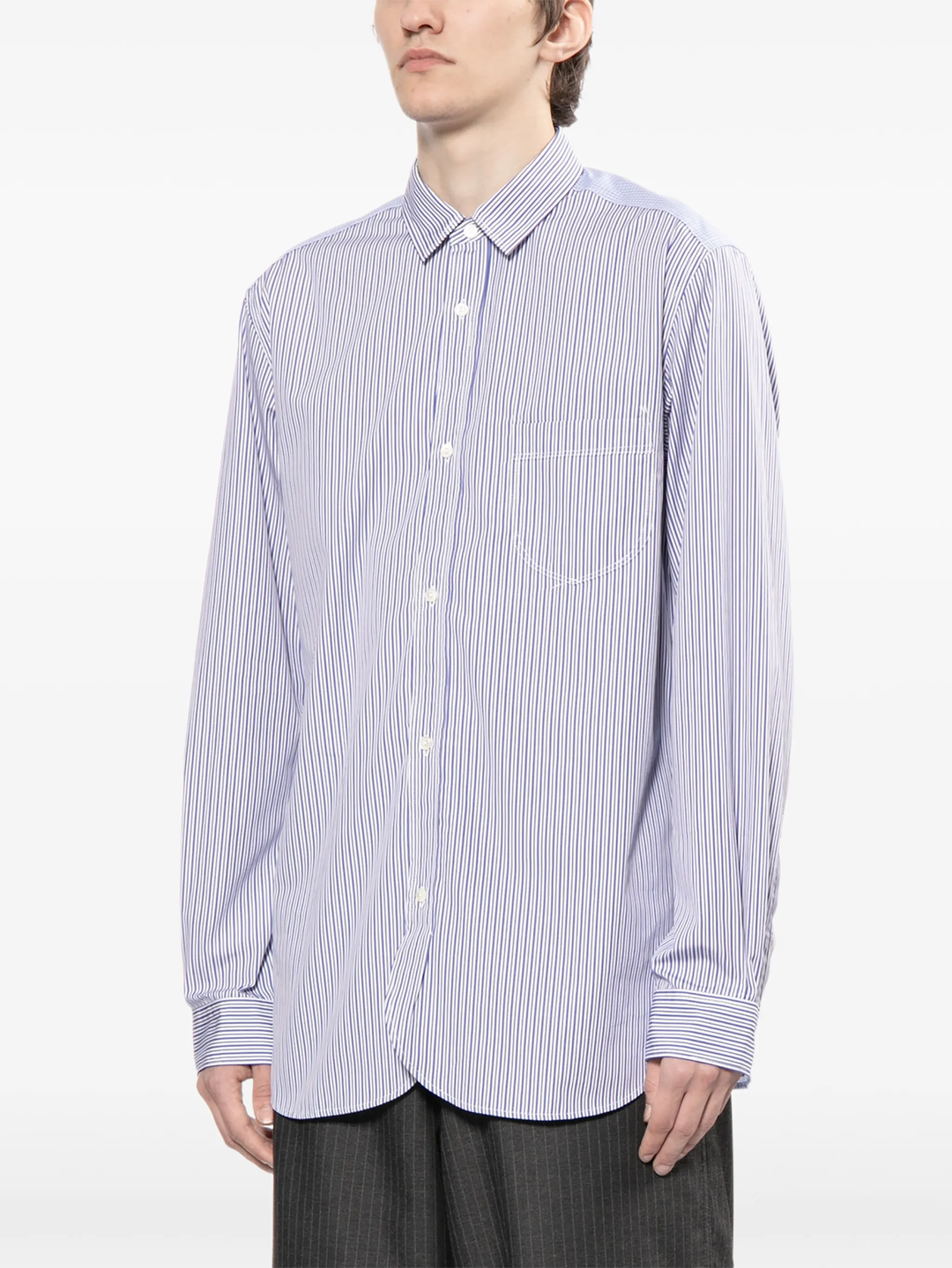 Contrast Stripe Shirt