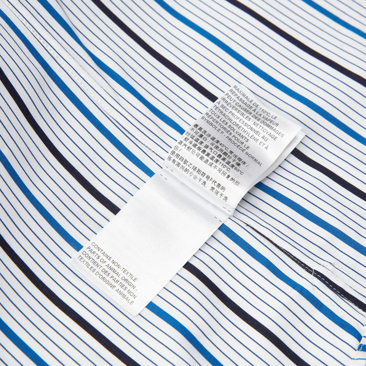 Thom Browne Long Sleeve Straight Fit Popover Armband Shirt – Available at Club 21, Official Retailer in Singapore, Malaysia & Thailand with Global Shipping Online
