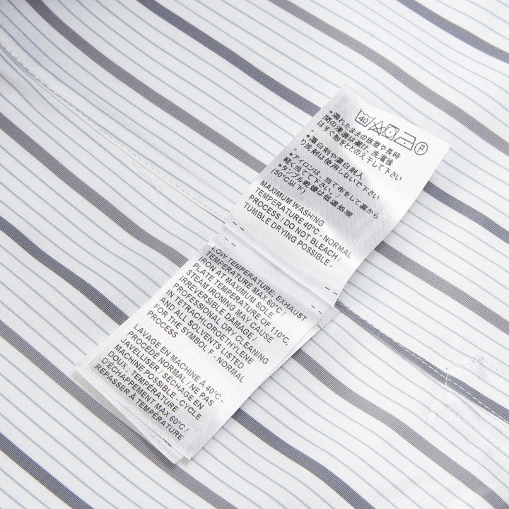 Thom Browne Long Sleeve Straight Fit Popover Armband Shirt – Available at Club 21, Official Retailer in Singapore, Malaysia & Thailand with Global Shipping Online