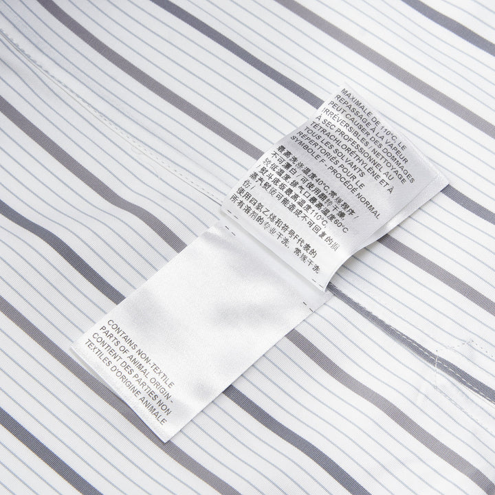 Thom Browne Long Sleeve Straight Fit Popover Armband Shirt – Available at Club 21, Official Retailer in Singapore, Malaysia & Thailand with Global Shipping Online