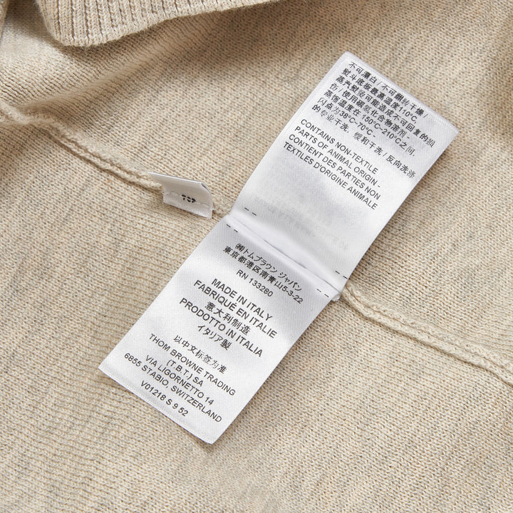 Thom Browne Mens Knit Pullover – Available at Club 21, Official Retailer in Singapore, Malaysia & Thailand with Global Shipping Online