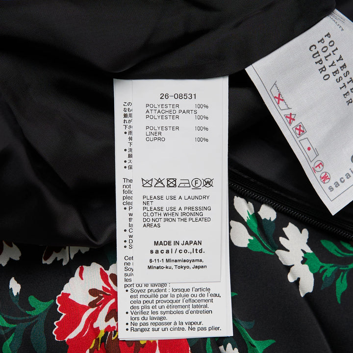 Pattern Mix Pleated Skirt