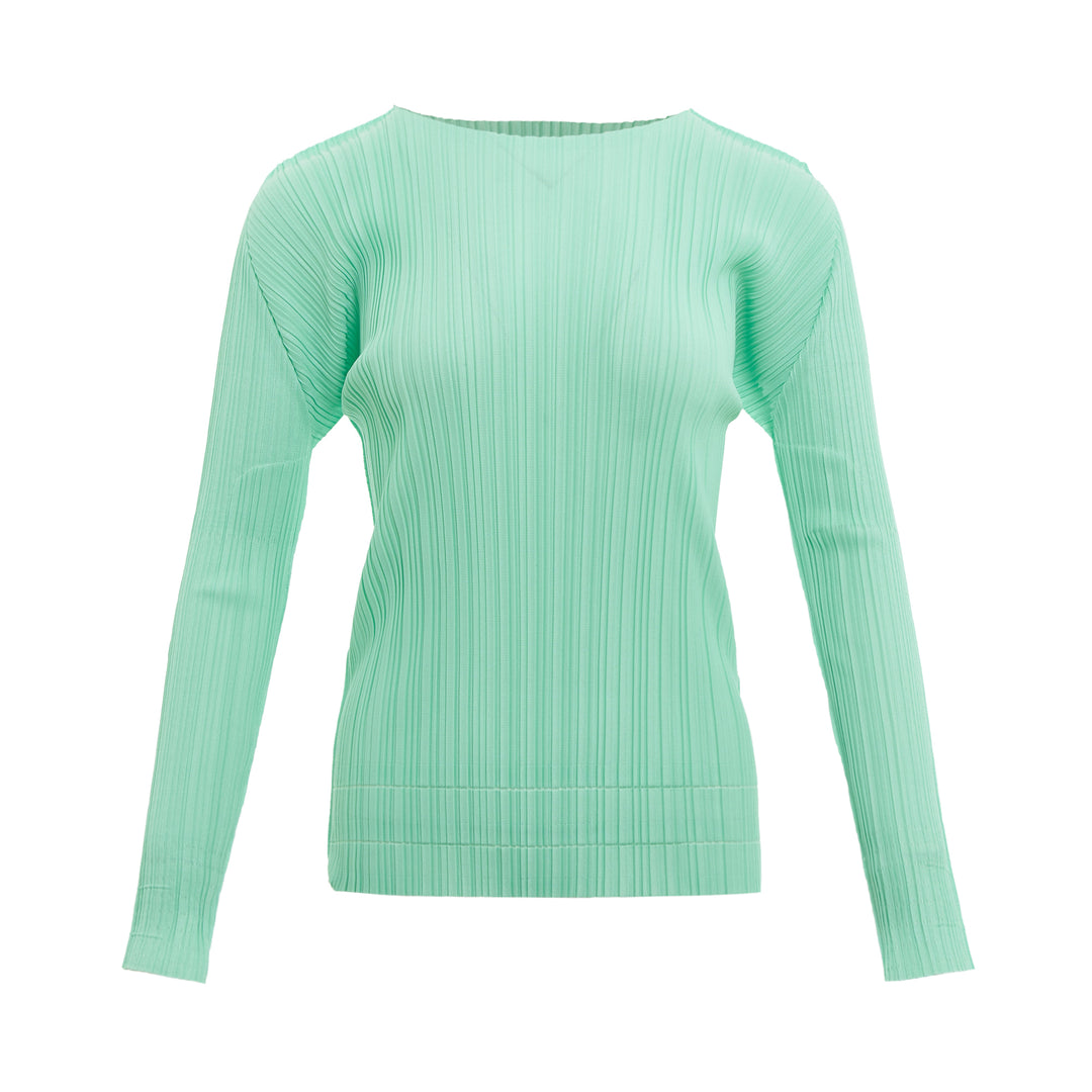 Soft Pleats Long Sleeve Shirt